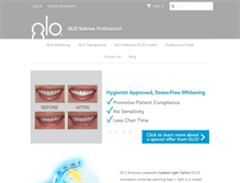 Tablet Screenshot of glosciencepro.com